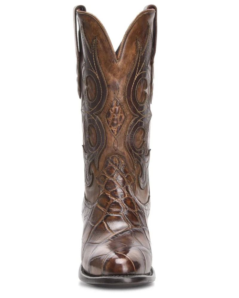 Montana Men's Doroteo Western Boots-Honey