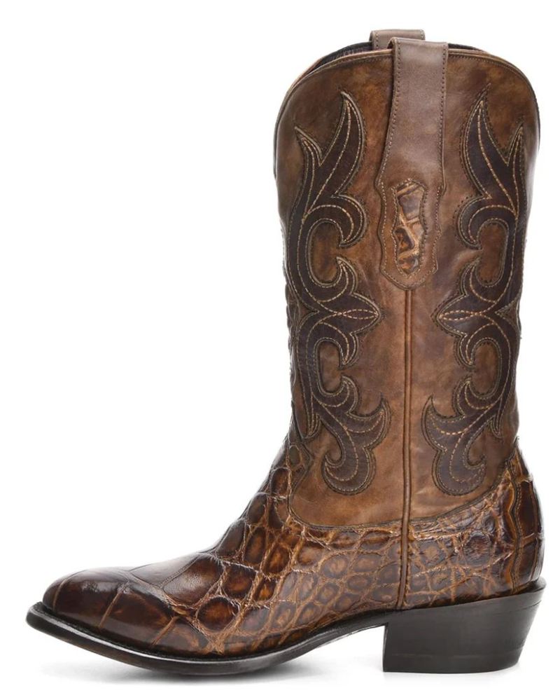 Montana Men's Doroteo Western Boots-Honey