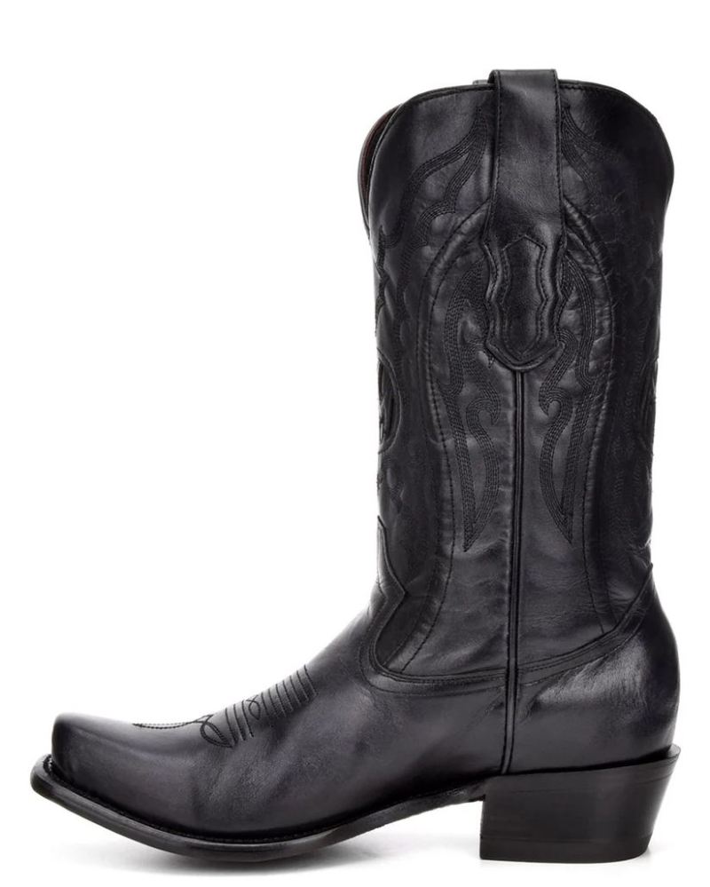 Montana Men's Jefferson Western Boots-Black