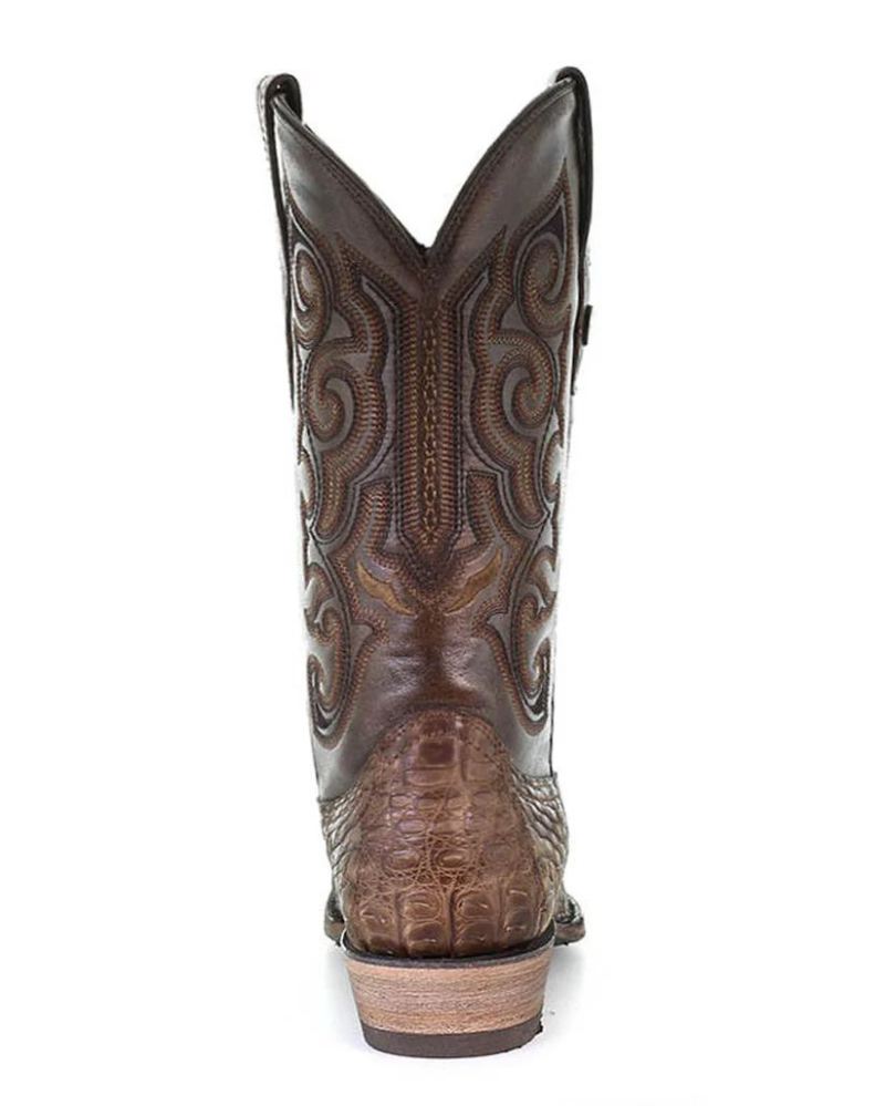 Montana Men's Leon Western Boots-Honey