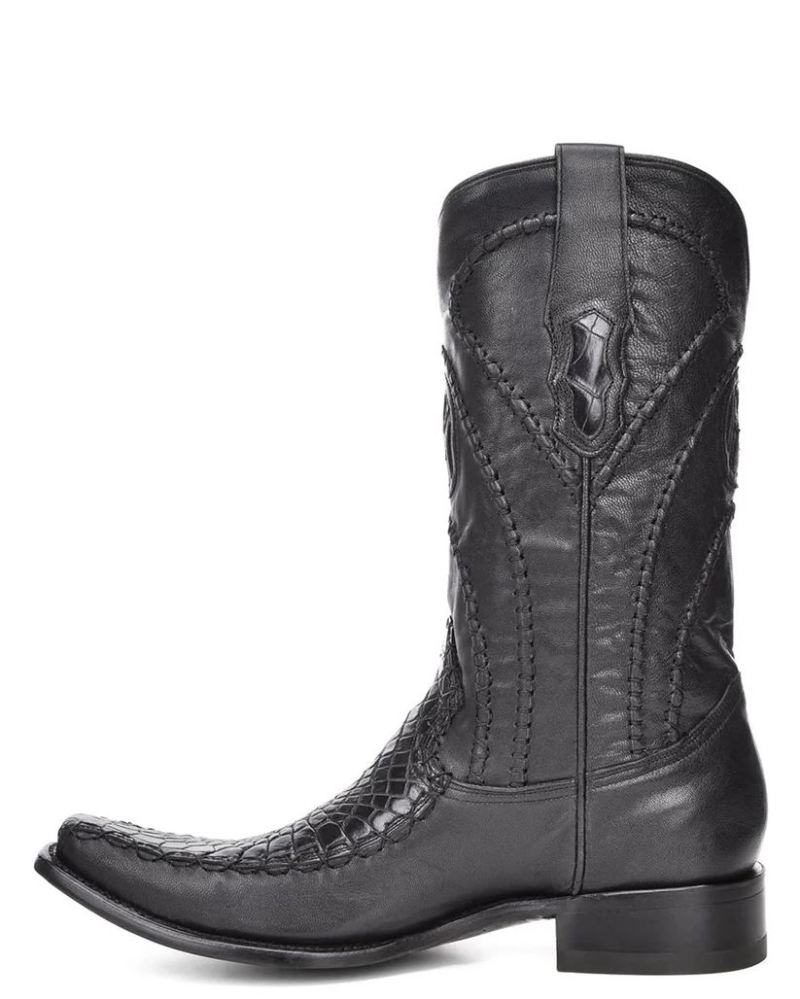 Montana Men's Blaine Western Boots-Black