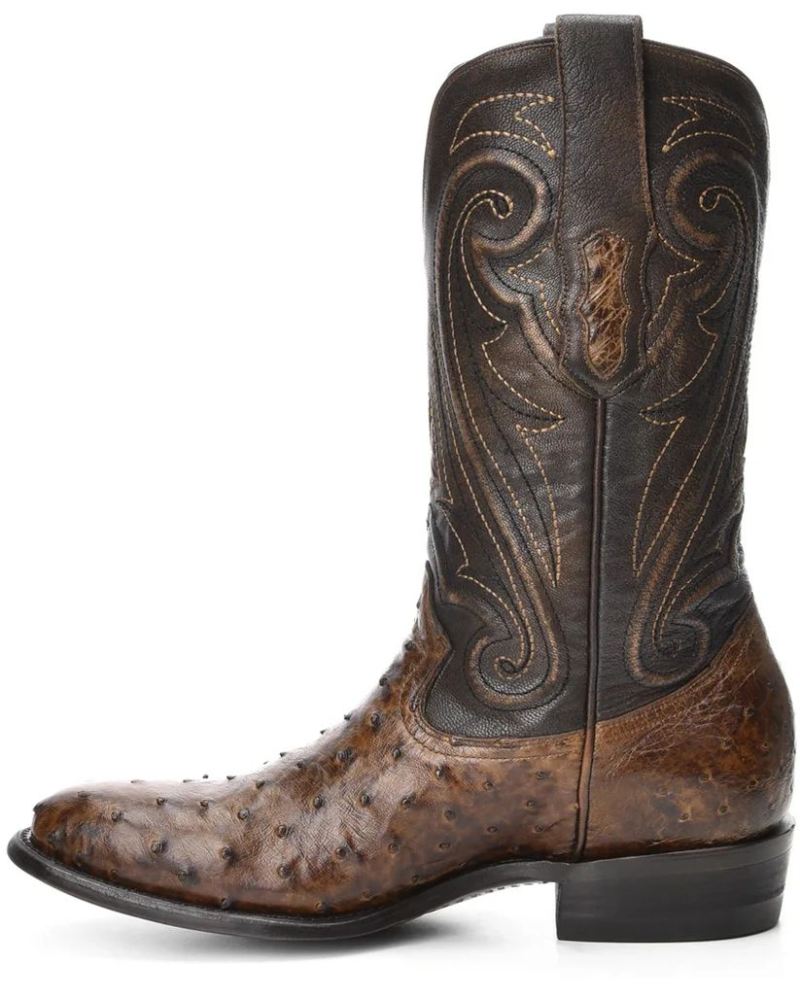 Montana Men's Dalton Western Boots-Honey