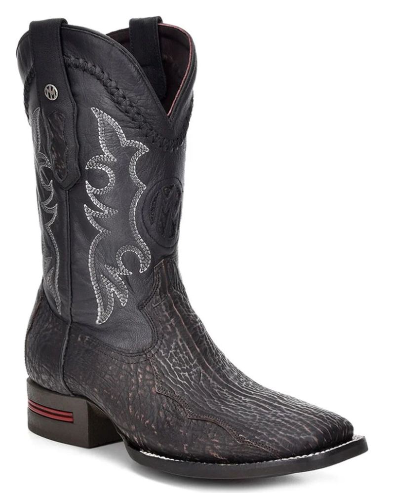 Montana Men's Miles Western Boots-Black