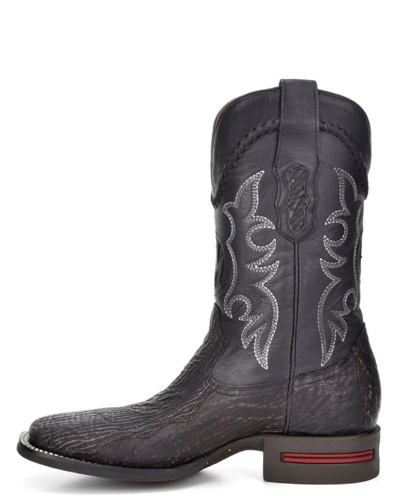 Montana Men's Miles Western Boots-Black