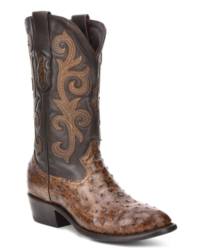 Montana Men's Antonio Western Boots-Honey