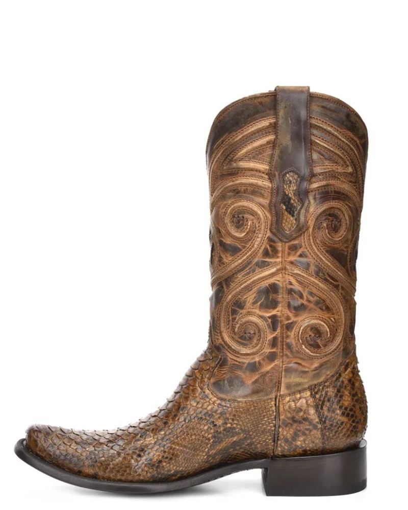 Montana Men's Cardenal Western Boots-Honey